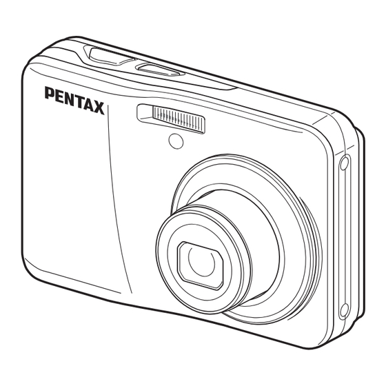 Pentax Optio E90 Red Operating Manual