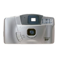Canon Sure Shot BF Date Instructions Manual