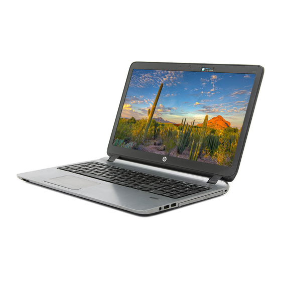 HP ProBook 450 G2 Manuals