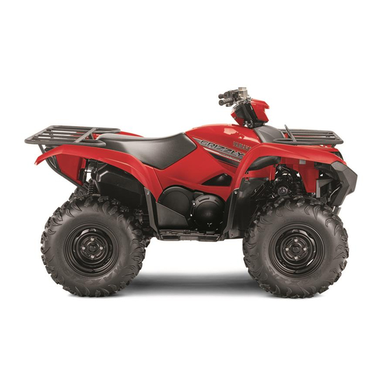 Yamaha GRIZZLY YFM70GPXH Owner's Manual