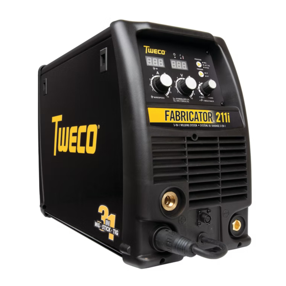 Tweco fabricator 211i Service Manual