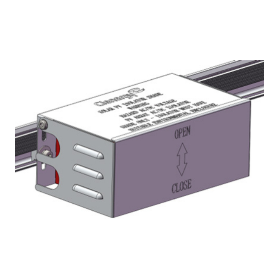 Clenergy PV-ezRack SolarRoof Isolator Shade Installation Manual