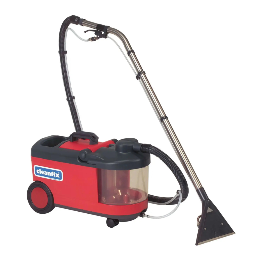 Cleanfix TW 411 Manual