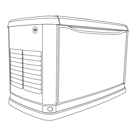Generac Power Systems 8 kVa Owner's Manual