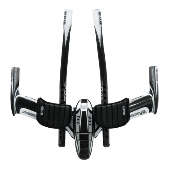 User Manuals: Pro MISSILE EVO Carbon Aerobar