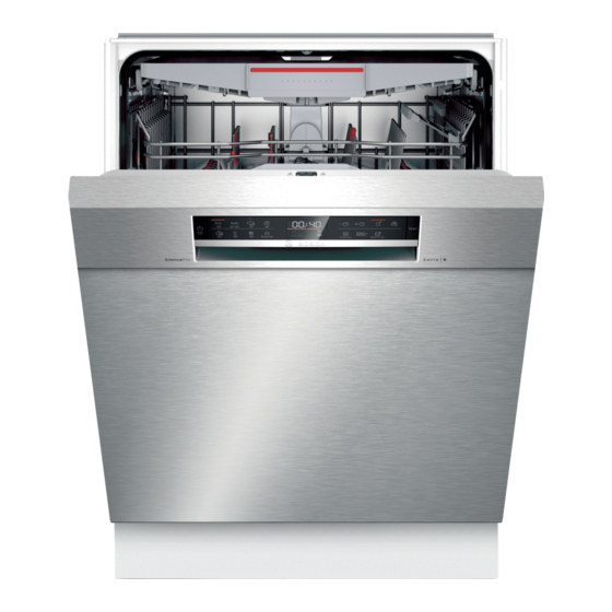 Bosch SMU6ECS75S User Manual