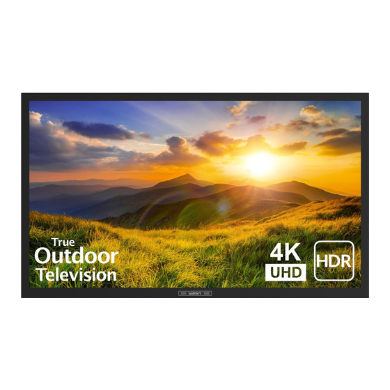 SunBriteTV Signature Plus 4k Series TV Manuals