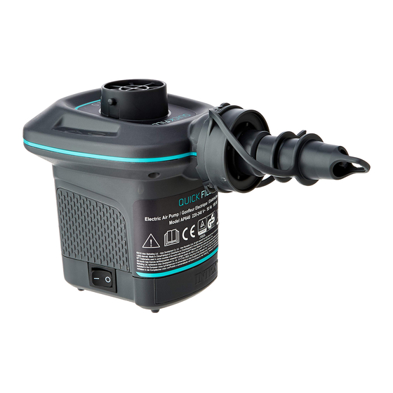 Intex QuickFill AP640 Owner's Manual