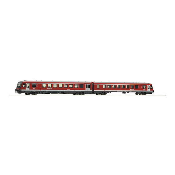 roco VT 628 DB Operating Manual