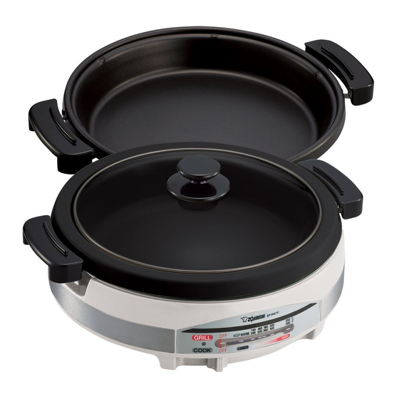 Zojirushi Gourmet d'Expert EP-RAC50 Operating Instructions Manual