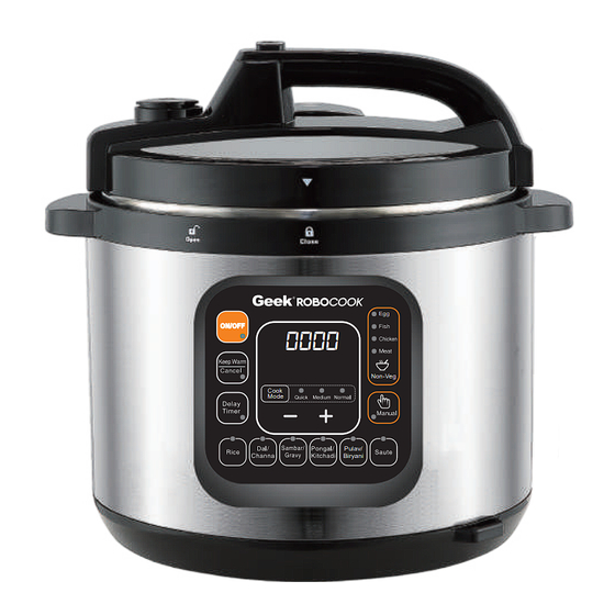GeekChef ROBOCOOK YBW50B User Manual