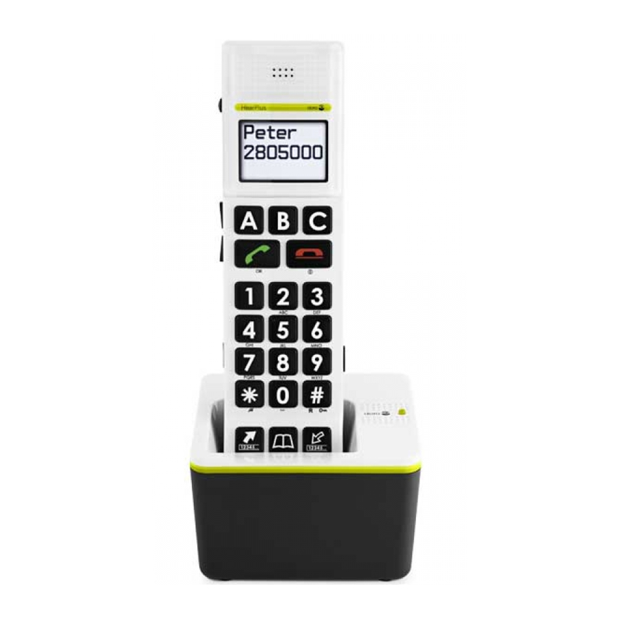Doro HEARPLUS 318W Manual