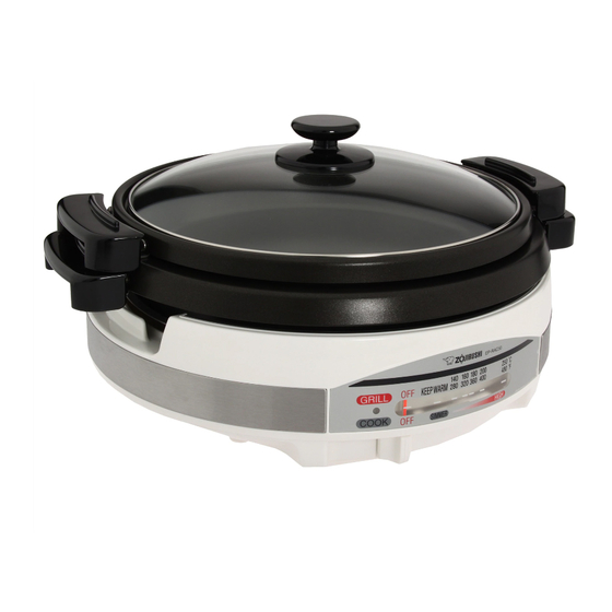 Zojirushi Gourmet d'Expert  EP-RAC50 Operating Insructions