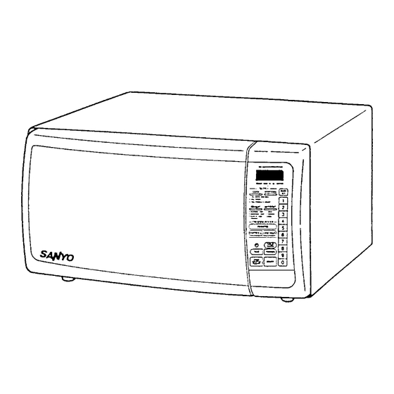 Sanyo EM704TS Microwave Oven Parts Manuals