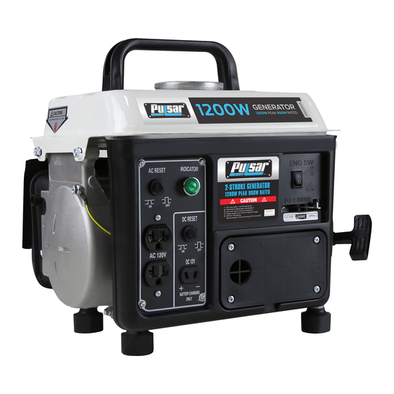 Pulsar PG1202S Operator's Manual