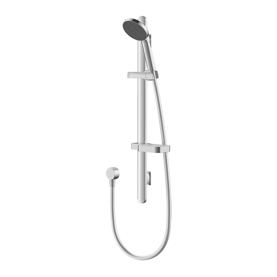 METHVEN Maku SatinJet Slide Rail Shower Installation Manual