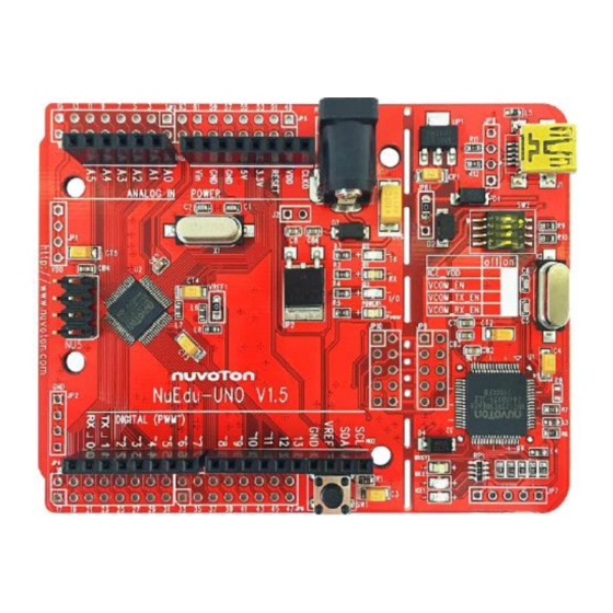Nuvoton NuMicro Series User Manual