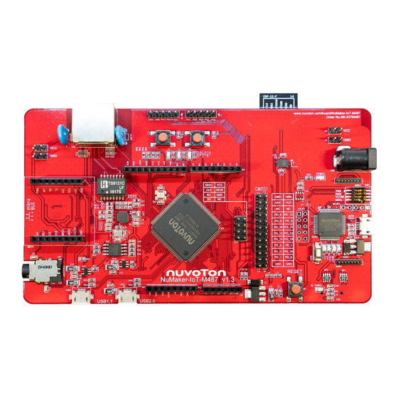 Nuvoton NuMicro Series Quick Start Manual