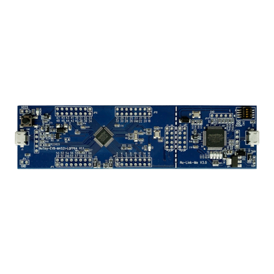 Nuvoton NuMicro Series User Manual