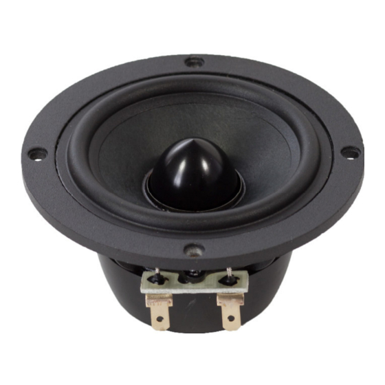 Audio System Avalanche High End Midrange AV 80 User Manual