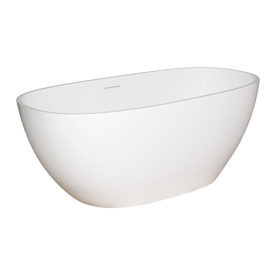 Reece Kado Lussi Freestanding Bath Installation Instructions