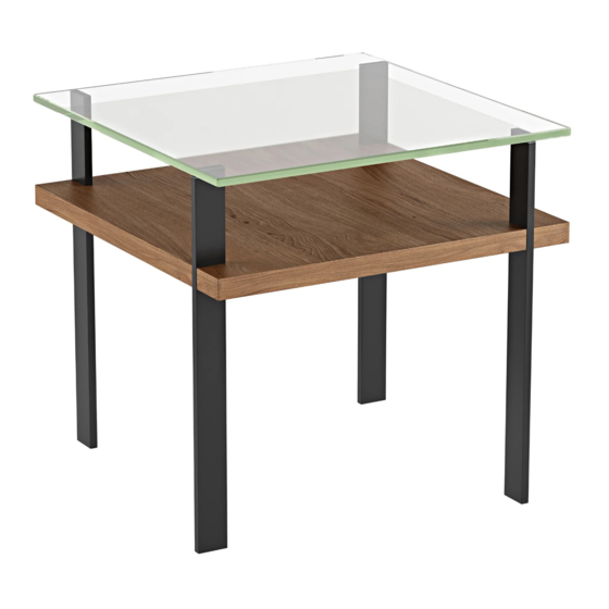BDI TERRACE 1156 END TABLE Manual