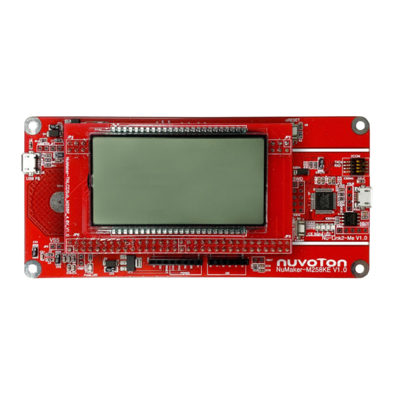Nuvoton NuMicro Series User Manual