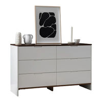 Mocka Dahlia Six Drawer Assembly Instructions Manual