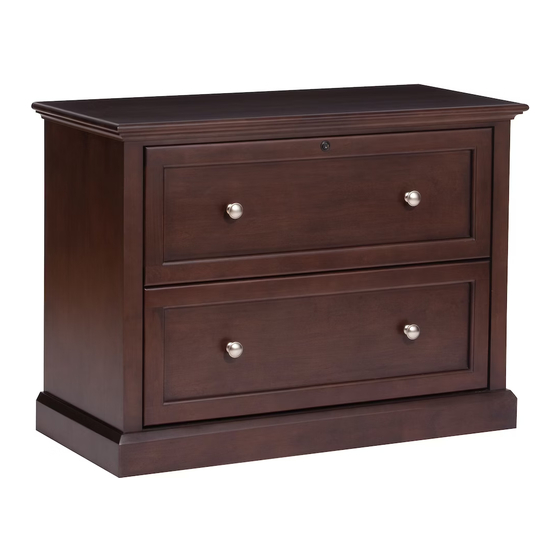 Whittier Wood Furniture McKenzie Lateral 2403AFGACe Assembly Instructions Manual