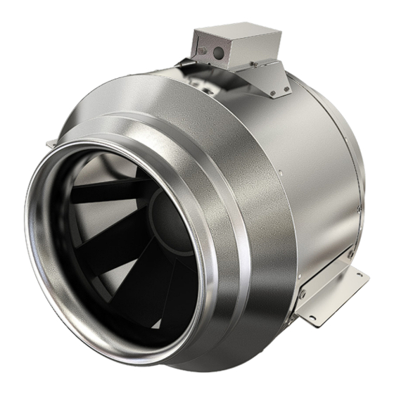 SystemAir Fantech KD Series Installation And Operation Manual