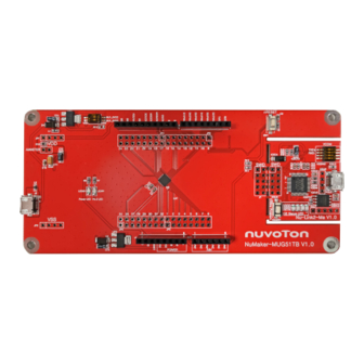 Nuvoton NuMicro Series User Manual