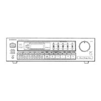 Pioneer SX-1700 Operating Instructions Manual
