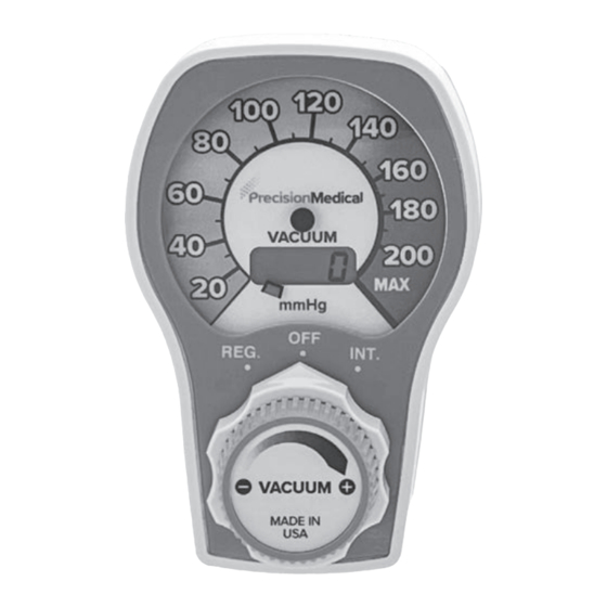 Precision Medical PMX3000 Manual