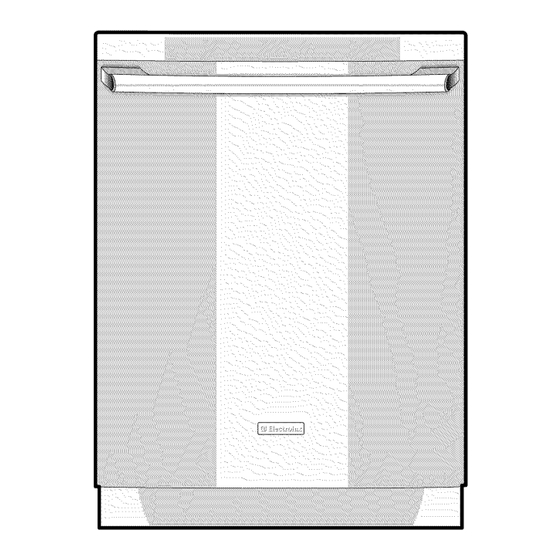 Electrolux EIDW5905JB0A Dishwasher Parts Manuals