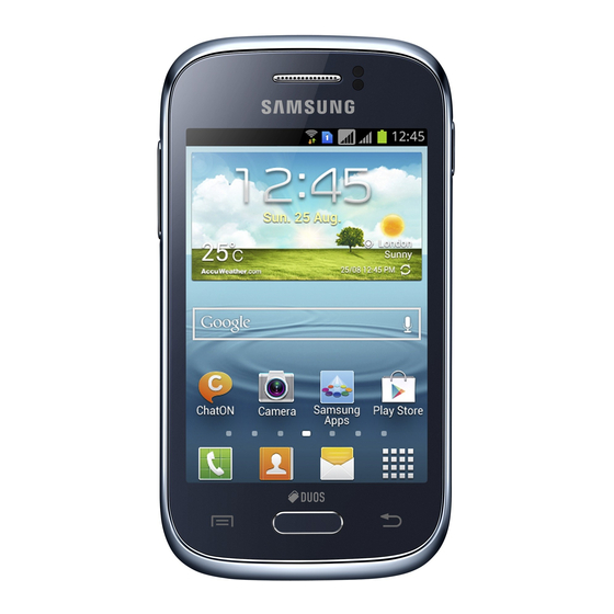 Samsung GT-S6310N User Manual