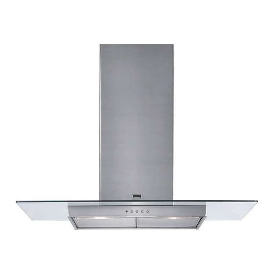 Zanussi ZHC 950 Installation And Use Manual