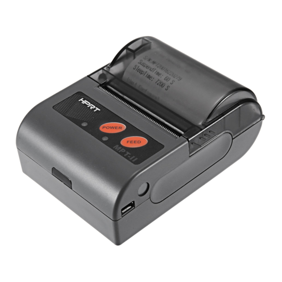 HPRT MPT-II Series User Manual