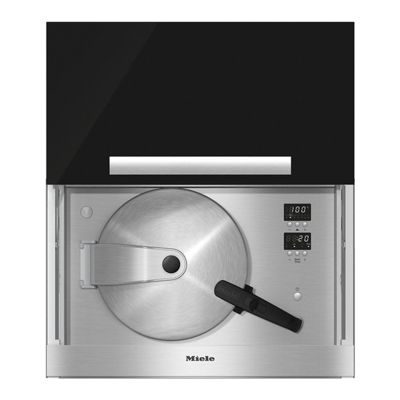 Miele DGD 4635 Operating And Installation Instructions