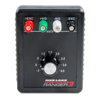 Rice Lake Ranger Series Operation Manual