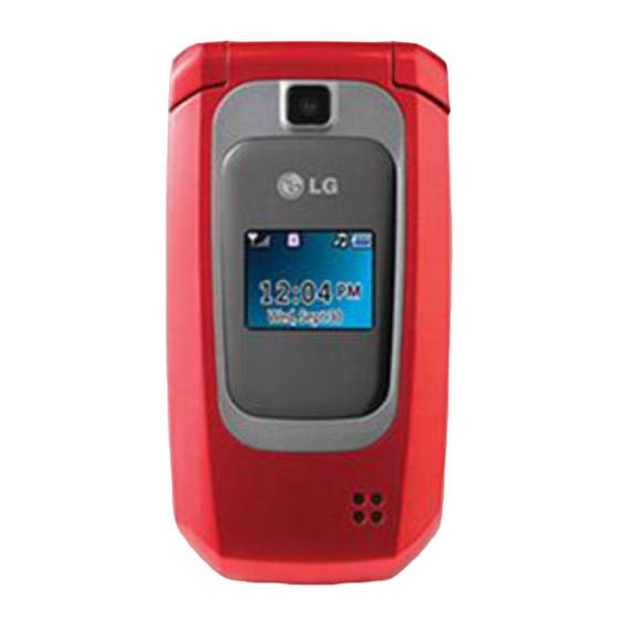 User Manuals: LG LG-AX3100 Tri-Mode Mobile Phone