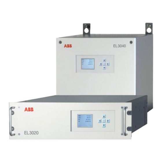 ABB EasyLine EL3000 Manual