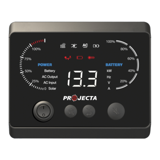 Projecta INVCHRD-BT Quick Start Manual