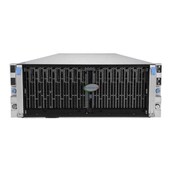 Supermicro Storage SuperServer SSG-640SP-DE1CR60 User Manual