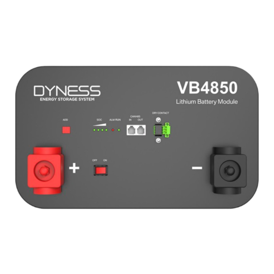 Dyness VB4850 User Manual