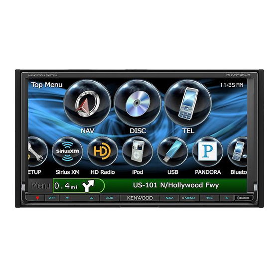 KENWOOD DNX6990HD INSTRUCTION MANUAL Pdf Download ManualsLib