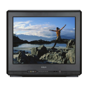 RCA 20F424T - 20 Flat-Tube TV Specifications