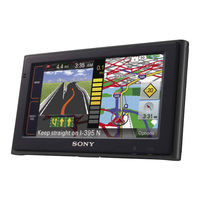 Sony NV-U94T - Automotive GPS Receiver Quick Start Manual