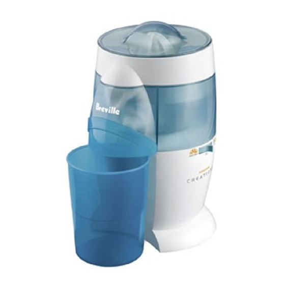 BREVILLE BIS300 MANUAL Pdf Download ManualsLib