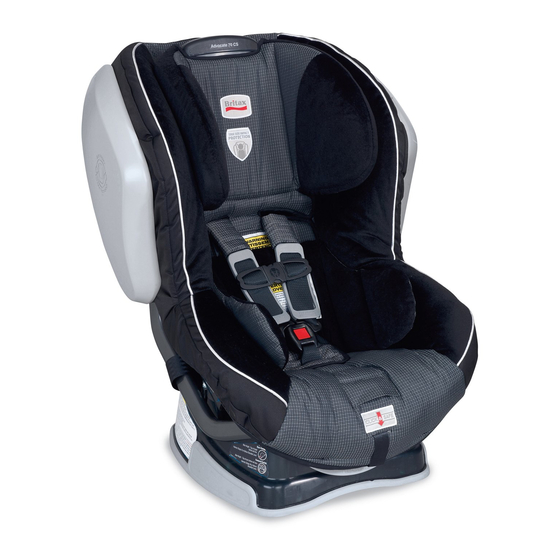 britax advocate car seat manual