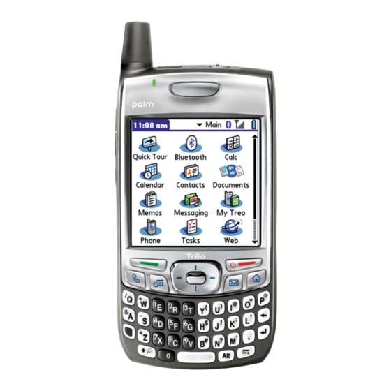 PALM 700WX - TREO SMARTPHONE 60 MB USER MANUAL Pdf Download | ManualsLib